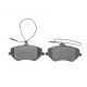 Колодки гальмівні передні METELLI 22-0601-0 для Citroen C5, Peugeot 407, 607