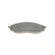 Колодки гальмівні передні METELLI 22-0611-0 для Nissan Navara D22, NP300 1998-2007 164.1x57x17.5 мм