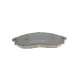 Колодки гальмівні передні METELLI 22-0611-0 для Nissan Navara D22, NP300 1998-2007 164.1x57x17.5 мм
