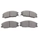 Колодки гальмівні передні METELLI 22-0632-0 для Hyundai Santa Fe I (SM) 2001-2006, Ssangyong Actyon/Kyron/Rexton 2005-, 149x58.1x17.5 мм