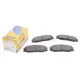 Колодки гальмівні передні METELLI 22-0632-0 для Hyundai Santa Fe I (SM) 2001-2006, Ssangyong Actyon/Kyron/Rexton 2005-, 149x58.1x17.5 мм