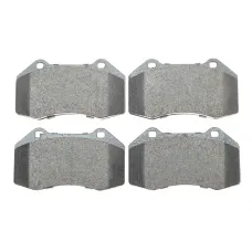 Колодки гальмівні передні METELLI 22-0651-0 для Renault Megane II, Clio III, Gran Tour III 2004-2014, 70.8x15x124.8 мм