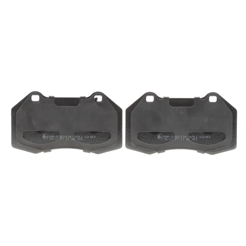 Колодки гальмівні передні METELLI 22-0651-0 для Renault Megane II, Clio III, Gran Tour III 2004-2014, 70.8x15x124.8 мм