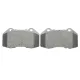 Колодки гальмівні передні METELLI 22-0651-0 для Renault Megane II, Clio III, Gran Tour III 2004-2014, 70.8x15x124.8 мм
