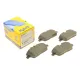 Колодки гальмівні передні METELLI 22-0664-0 для BMW 1 (E81/E87/E88) 2004-2013, BMW 2 (F45) 2014-2018, 131.2x53.2 мм