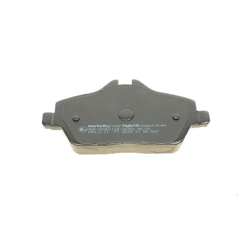 Колодки гальмівні передні METELLI 22-0664-0 для BMW 1 (E81/E87/E88) 2004-2013, BMW 2 (F45) 2014-2018, 131.2x53.2 мм