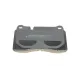 Колодки гальмівні передні METELLI 22-0695-0 для Land Rover Range Rover III (LM) 2005-2012, Range Rover Sport (LS) 2005-, 131.6x77.3x16.5 мм