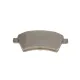 Колодки гальмівні передні METELLI 22-0702-0 для Fiat Sedici, Suzuki SX4 2006-2014, 131.5x56.9x16 мм