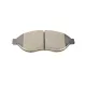 Колодки гальмівні передні METELLI 22-0708-0 для Citroen Jumper, Fiat Ducato, Peugeot Boxer 2006-, 169.2x61.5x19 мм
