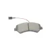 Колодки гальмівні передні METELLI 22-0709-1 для Citroen Jumper, Fiat Ducato, Peugeot Boxer 2006- (з датчиком)