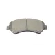Колодки гальмівні передні METELLI 22-0709-1 для Citroen Jumper, Fiat Ducato, Peugeot Boxer 2006- (з датчиком)