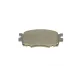 Колодки гальмівні передні METELLI 22-0724-0 для Kia Rio II, Hyundai i20, Accent 2005-2015, 129.6x56x17.5 мм