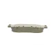 Колодки гальмівні передні METELLI 22-0724-0 для Kia Rio II, Hyundai i20, Accent 2005-2015, 129.6x56x17.5 мм