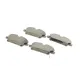 Колодки гальмівні передні METELLI 22-0728-0 для Honda Civic VIII Hatchback (FN, FK) 2006- , 131.5x55.7x17.5 мм