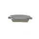 Колодки гальмівні передні METELLI 22-0728-0 для Honda Civic VIII Hatchback (FN, FK) 2006- , 131.5x55.7x17.5 мм