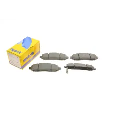 Колодки гальмівні передні METELLI 22-0743-0 для Nissan Navara D40, Armada R51 2005-, 163.5x54.1x17 мм