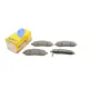 Колодки гальмівні передні METELLI 22-0743-0 для Nissan Navara D40, Armada R51 2005-, 163.5x54.1x17 мм
