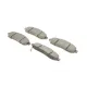 Колодки гальмівні передні METELLI 22-0743-0 для Nissan Navara D40, Armada R51 2005-, 163.5x54.1x17 мм