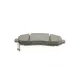 Колодки гальмівні передні METELLI 22-0743-0 для Nissan Navara D40, Armada R51 2005-, 163.5x54.1x17 мм