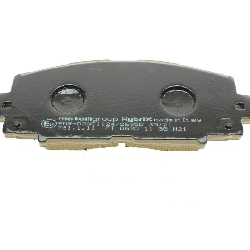 Колодки гальмівні передні METELLI 22-0745-1 для Toyota Prius, Lexus CT, 122.6x49.5x16 мм