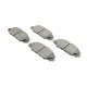 Колодки гальмівні передні METELLI 22-0748-0 для Toyota Auris, Prius, RAV4 III/IV 2006-2018, 146.4x56.8x18 мм