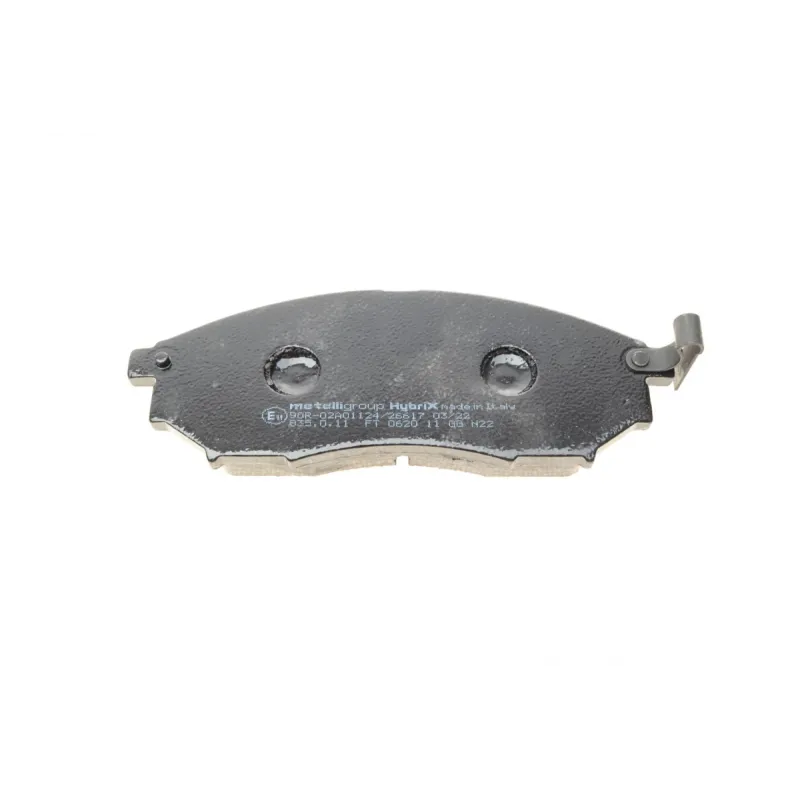 Колодки гальмівні передні METELLI 22-0819-0 для Renault Koleos, Nissan Qashqai, Murano, 157x58.4x17 мм