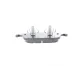 Колодки гальмівні передні METELLI 22-0831-0 для Volkswagen T5/T6 2003-2023 (192.8x75x18 мм)