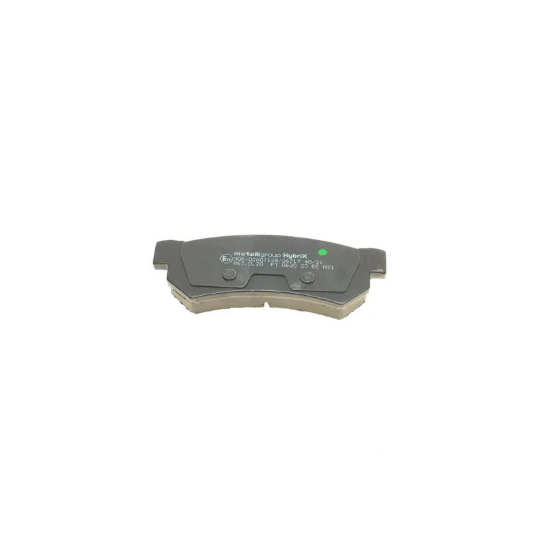 Колодки гальмівні задні METELLI 22-0846-0 для Chevrolet Lacetti, Nubira 2005-2011, 103.9x38.9x14.5 мм