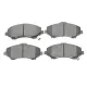 Колодки гальмівні передні METELLI 22-0862-1 для Chrysler Grand Voyager, Dodge Journey, Fiat Freemont