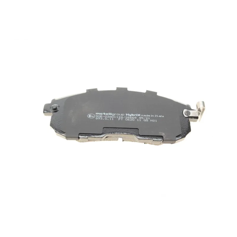 Колодки гальмівні передні METELLI 22-0876-0 для Renault Latitude, Nissan Juke, Suzuki SX4, 137.1x53.1x16.5 мм