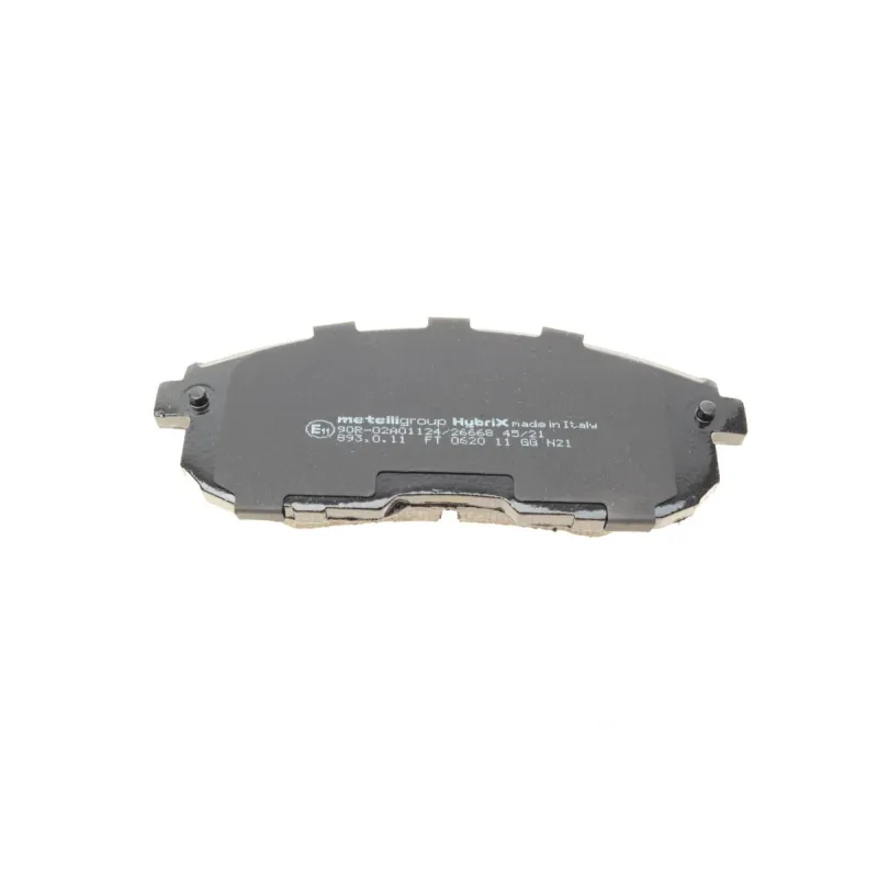 Колодки гальмівні передні METELLI 22-0876-0 для Renault Latitude, Nissan Juke, Suzuki SX4, 137.1x53.1x16.5 мм