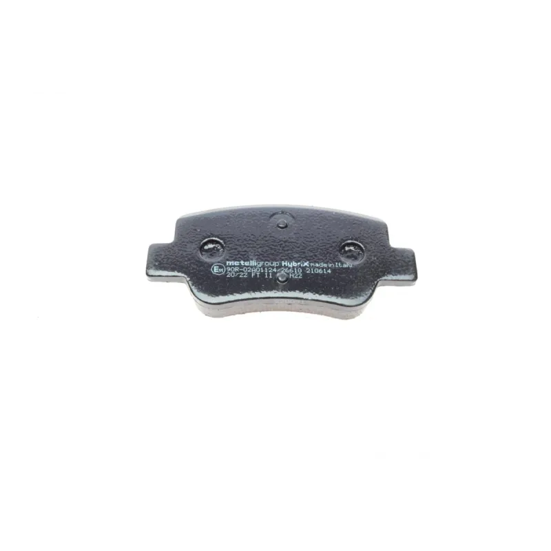 Колодки гальмівні задні METELLI 22-0881-0 для Toyota Avensis (ZRT27, ADT27) 2009-2018, 108.8x49.9x16.5 мм
