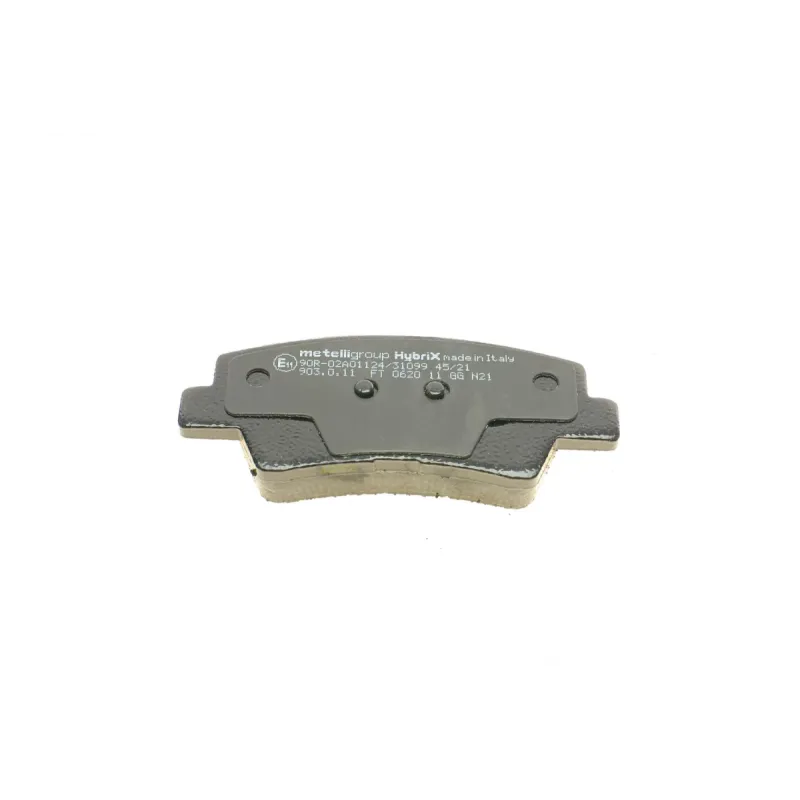 Колодки гальмівні задні METELLI 22-0886-0 для Hyundai Tucson, Kia Optima, Soul з шумопоглинаючими пластинами