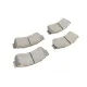 Колодки гальмівні передні METELLI 22-0924-0 для Ford Fusion, Mazda 6 (GH) 2007-2013, 136.6x58.8 мм