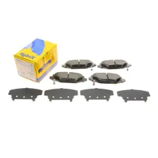 Колодки гальмівні задні METELLI 22-0947-0 для Chrysler Grand Voyager, Fiat Freemont, Lancia Voyager, 130x54.7x17.5 мм