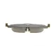 Колодки гальмівні передні METELLI 22-0950-0 для Audi A1/Q3, VW Golf/Passat, Skoda Octavia