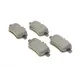 Колодки гальмівні задні METELLI 22-0966-0 для Mercedes-Benz A-Class W176, B-Class W246 2011-, 106.4x58.9x18.5 мм