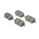Колодки гальмівні задні METELLI 22-0980-0 для Audi Q3, Skoda Octavia, Seat Leon, VW Golf, 104x52x17.5 мм