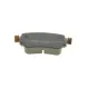 Колодки гальмівні задні METELLI 22-0980-0 для Audi Q3, Skoda Octavia, Seat Leon, VW Golf, 104x52x17.5 мм