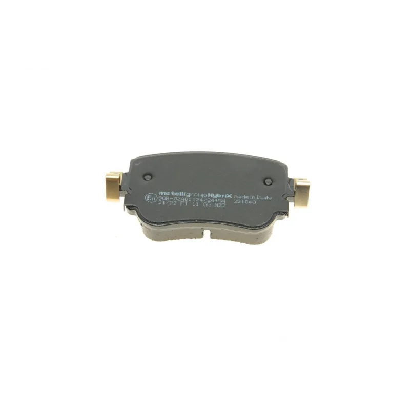 Колодки гальмівні задні METELLI 22-0980-0 для Audi Q3, Skoda Octavia, Seat Leon, VW Golf, 104x52x17.5 мм
