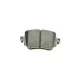 Колодки гальмівні задні METELLI 22-0980-0 для Audi Q3, Skoda Octavia, Seat Leon, VW Golf, 104x52x17.5 мм