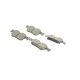 Колодки гальмівні (задні) Honda Civic X 1.0-2.0 16-
