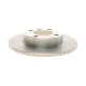 Диск гальмівний (передній) Seat Ibiza 93-99/VW Golf/Passat 74-96/Polo 81-01 (239x10) (повний)