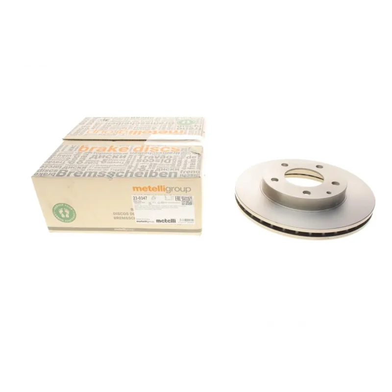 Диск гальмівний передній METELLI 23-0347 для Mazda 626/MX-6/Premacy 1992-2005, 258x24 мм