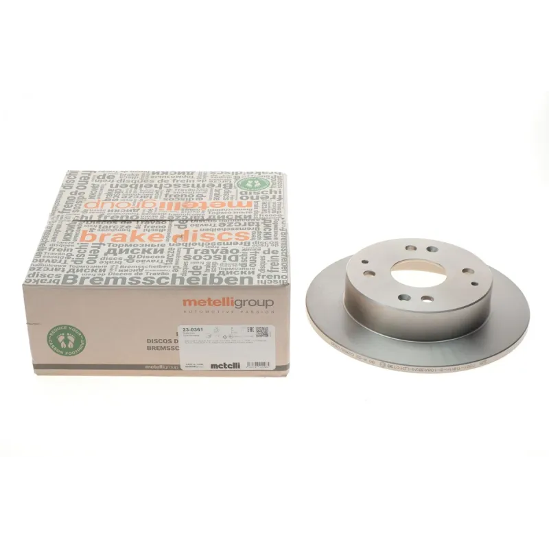 Диск гальмівний (задній) Honda Accord 89-98/Civic 97-01/Rover 600 93-99 (260x10)