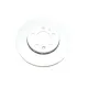 Диск гальмівний (передній) Skoda Fabia/Octavia 96-/Roomster 06-/VW Golf 97-06 (256x22)(з покр.)(вент)