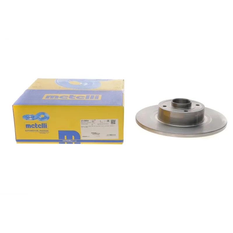 Диск гальмівний задній METELLI 23-0804 для Renault Scenic II/Megane II 2003-2010 (270х10 мм) (+ABS, з підшипником)