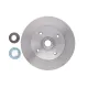 Диск гальмівний (задній) Citroen C3 09-/C4/Peugeot 307/207 04-/208 12- (249х9)(повний)(з підшипником)
