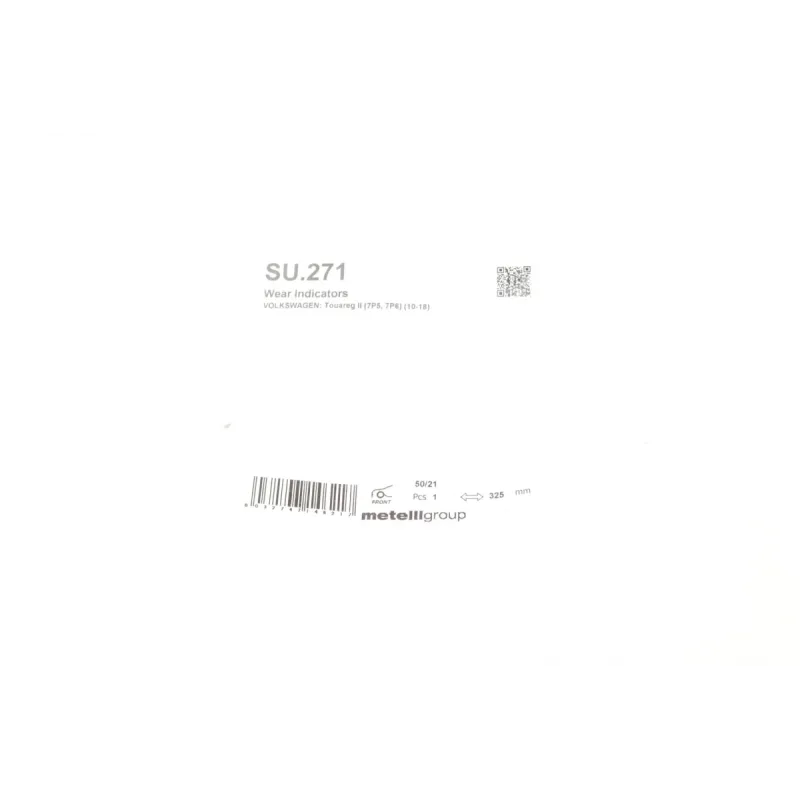 Датчик зносу гальмівних колодок (передніх) VW Touareg 3.0-4.2 10- (L=325mm)