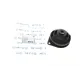 Подушка двигуна передня MEYLE 014 022 0007 для Mercedes-Benz S-Class (W108/W109) 1968-1972